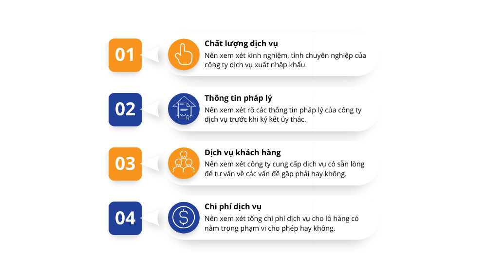 4 tiêu chí nên xem xét trước khi lựa chọn nhà cung cấp dịch vụ xuất nhập khẩu