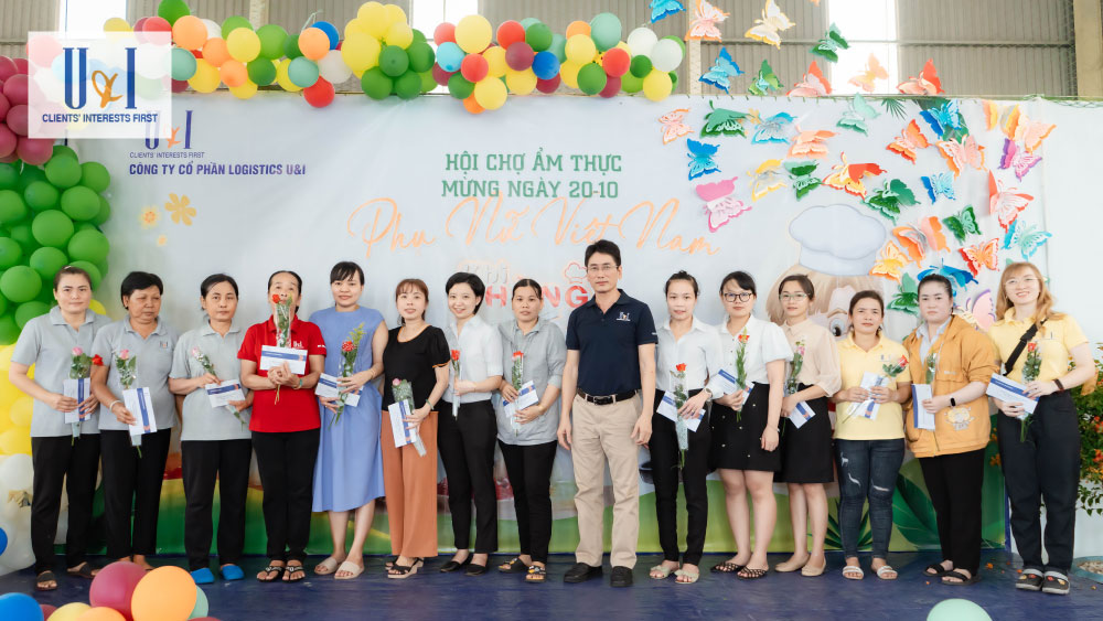 Hội chợ ẩm thực “Khi chàng vào bếp” - Mừng ngày Phụ nữ Việt Nam 2022 - Công ty Cổ phần Logistics U&I