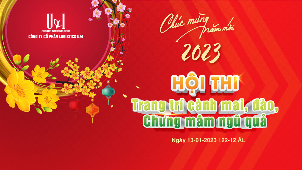 Hôi thi "Trang trí cành mai, đào, chưng mâm ngũ quả" - U&I Logistics Corporation