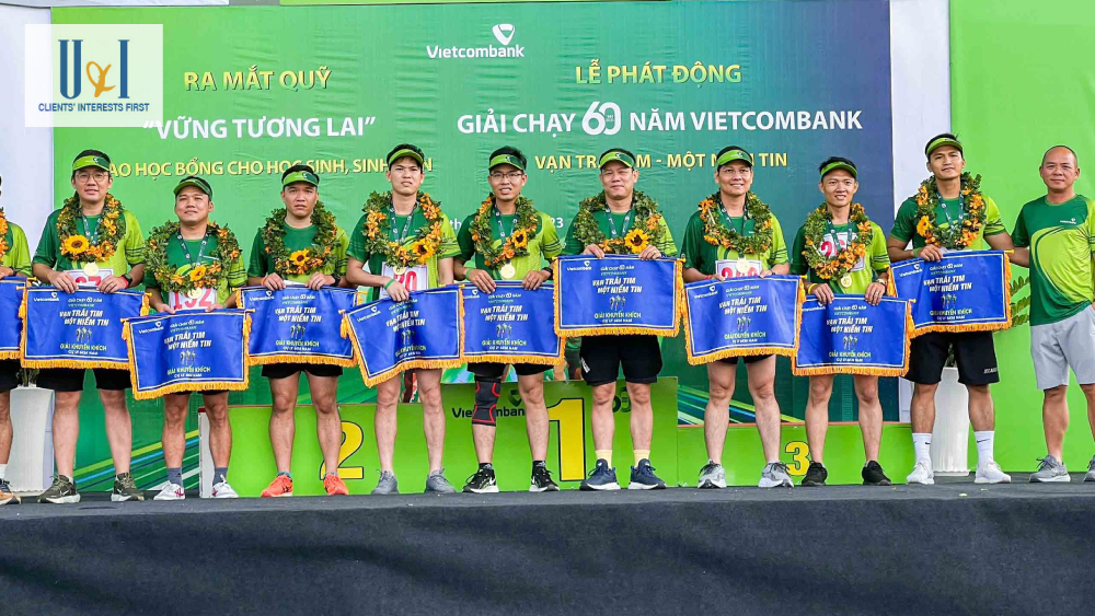 U&I Logistics cùng Vietcombank kết nối hàng vạn trái tim trong giải chạy "60 năm Vietcombank: Vạn trái tim - Một niềm tin"