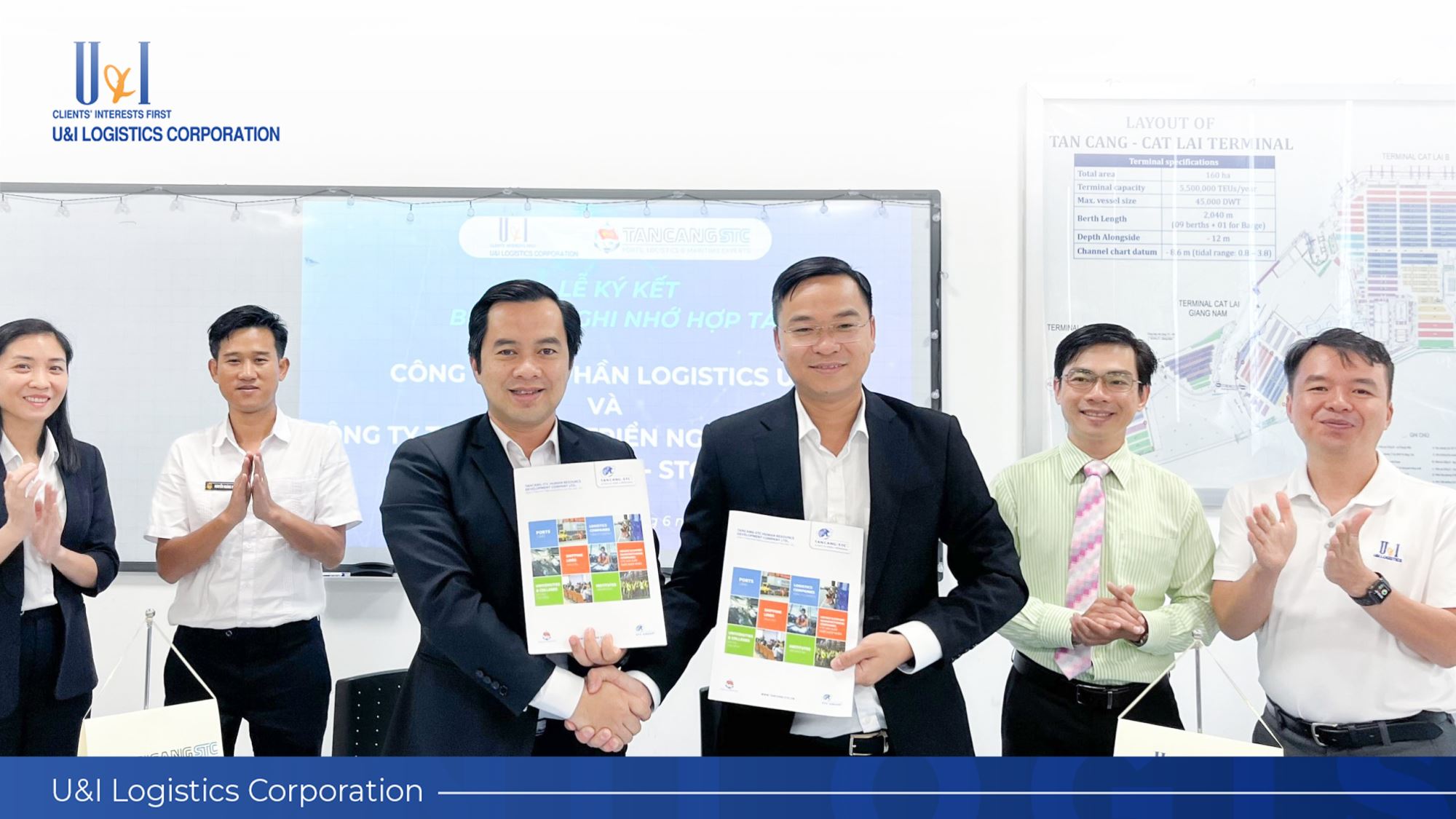 U&I LOGISTICS SUCCESSFULLY SIGNED MOU WITH TAN CANG STC 