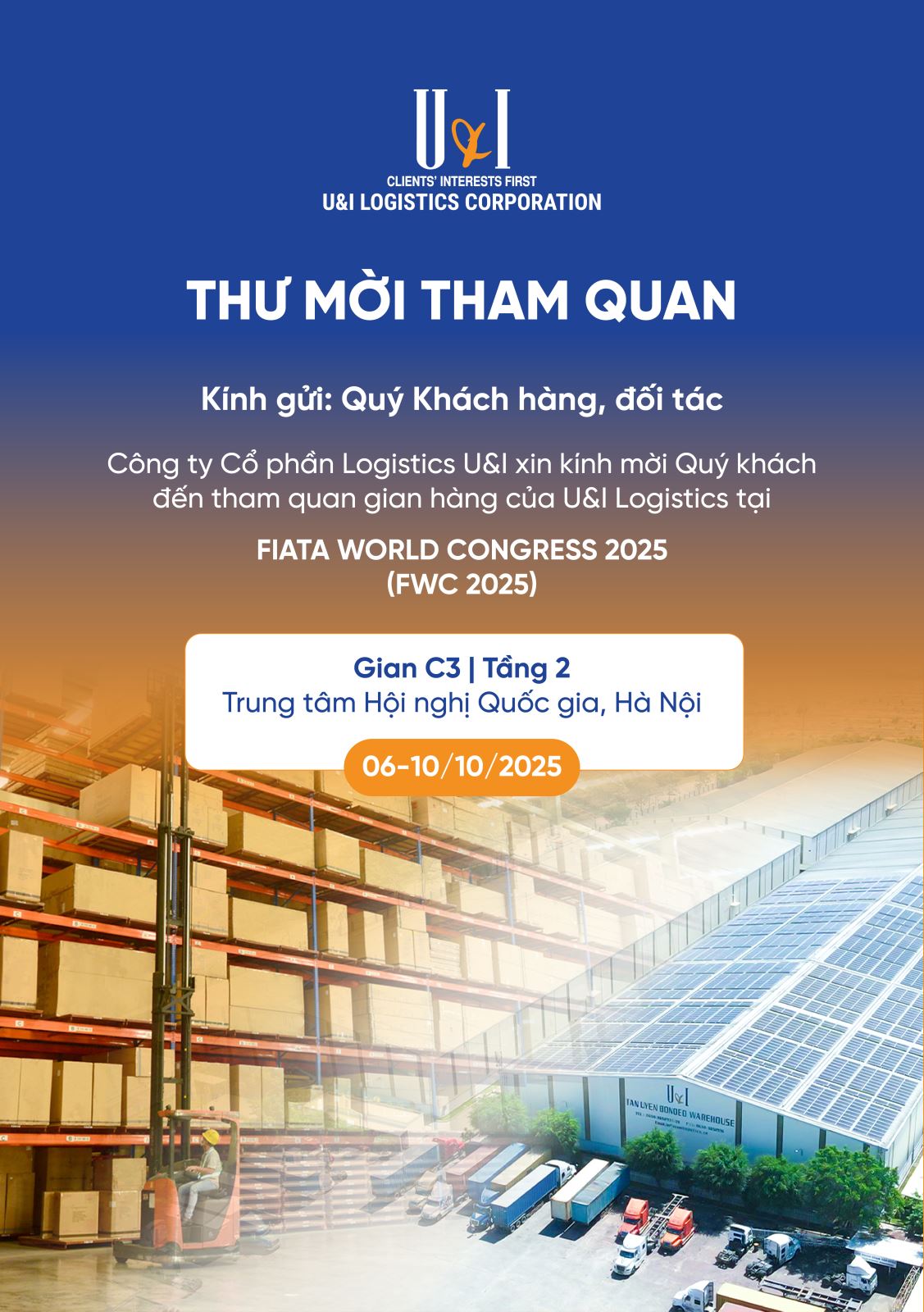 KHÁM PHÁ GIẢI PHÁP LOGISTICS XANH CÙNG U&I LOGISTICS TẠI FWC 2025