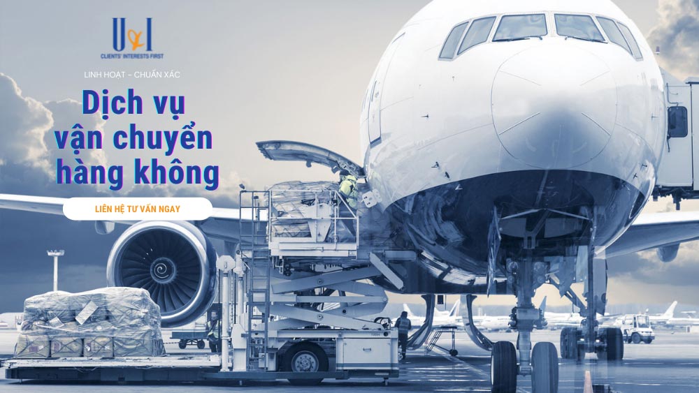 Dịch vụ vận tải hàng không của U&I Logistics