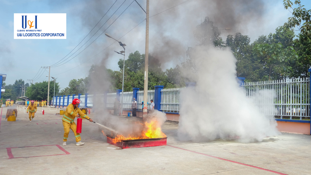 U&I Logistics firefighter competition 2023