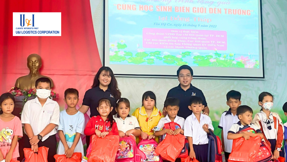 U&I Logistics supports pupils from border area to back-to-school