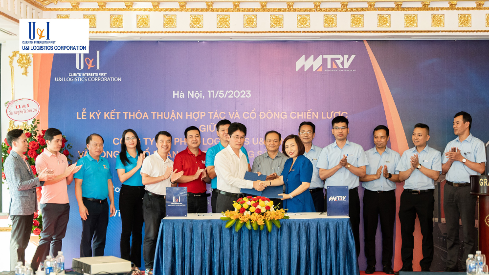 Công Ty Cổ Phần Vận Tải Đường Sắt Việt Nam (TRV) Ký Kết Hợp Tác Chiến Lược Cùng U&I Logistics